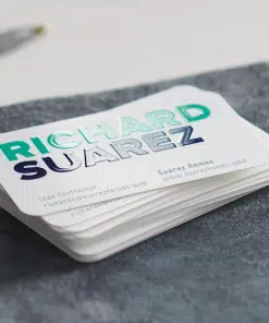 Embossed Business Card